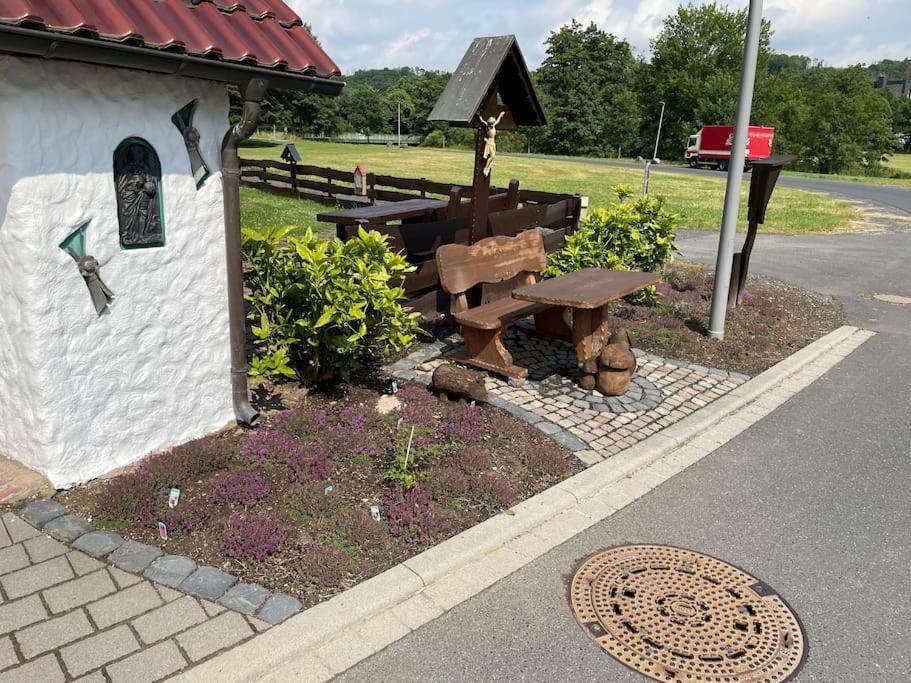 Appartement Zur Wied Oberlahr Kültér fotó